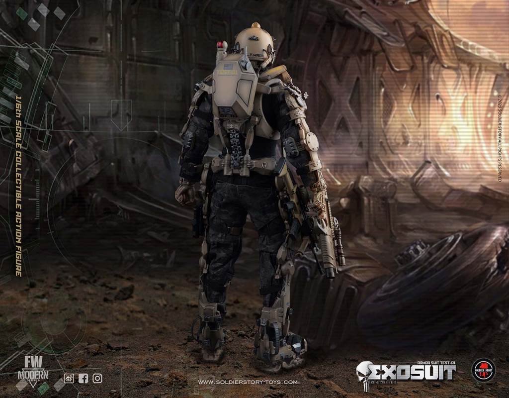 1/6 Individual Soldier Exoskeleton Armored Suit - Prototype-01