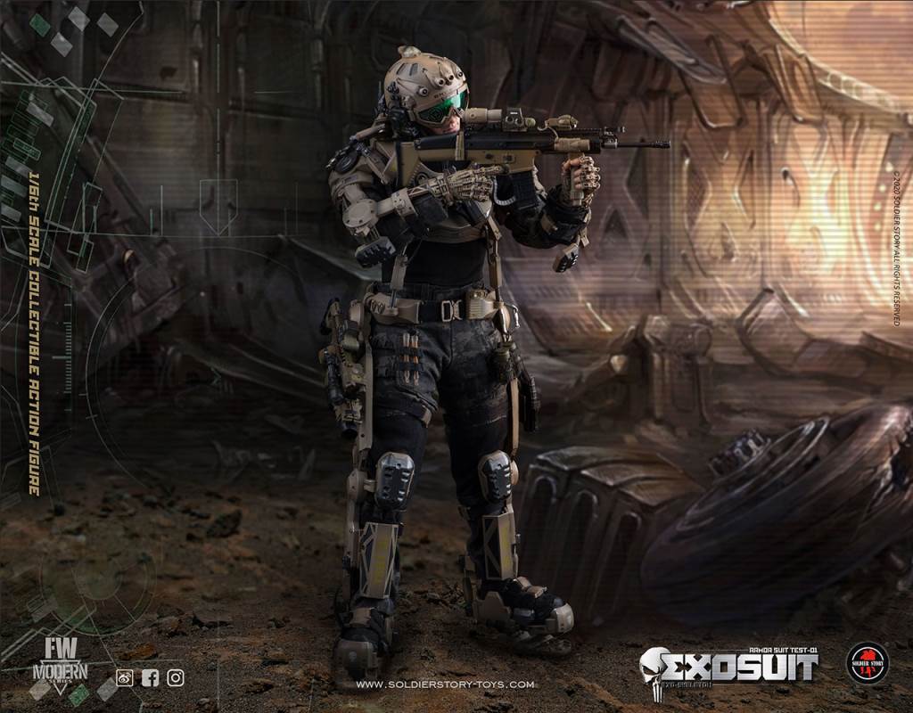 1/6 Individual Soldier Exoskeleton Armored Suit - Prototype-01