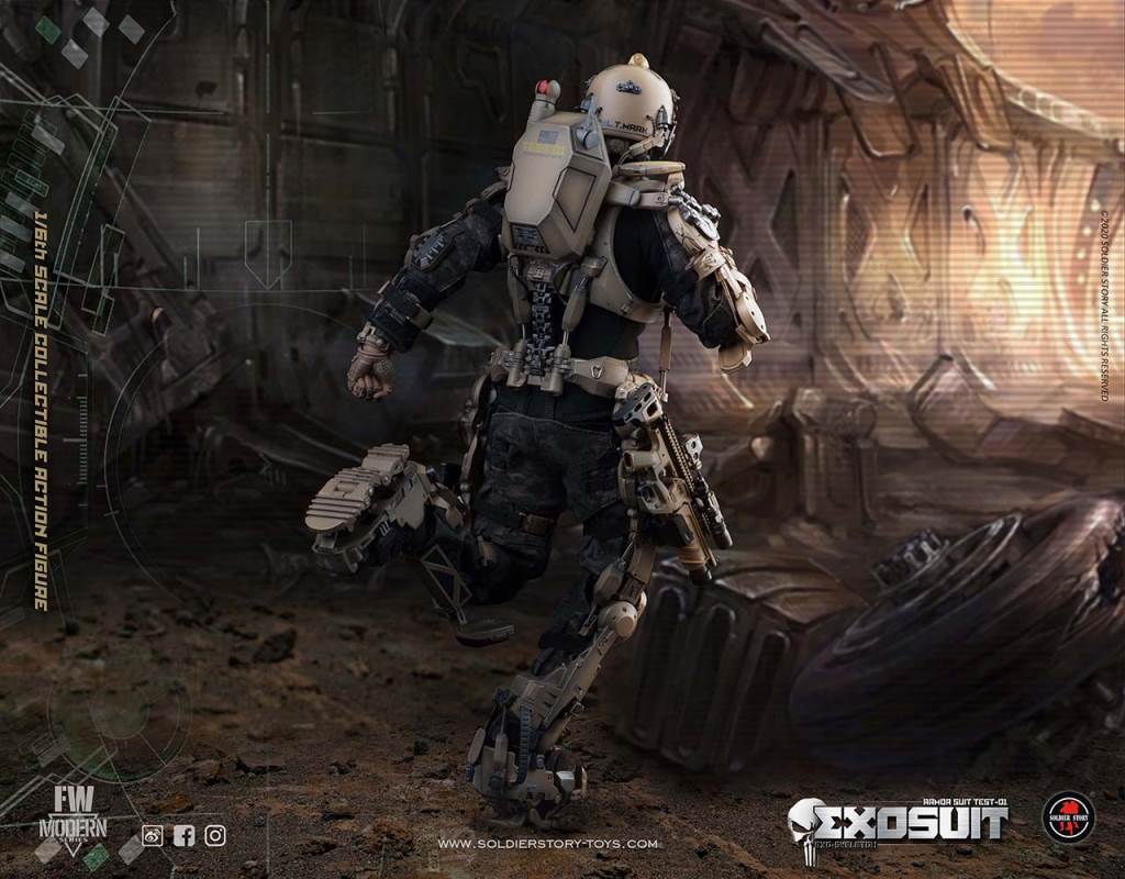 1/6 Individual Soldier Exoskeleton Armored Suit - Prototype-01