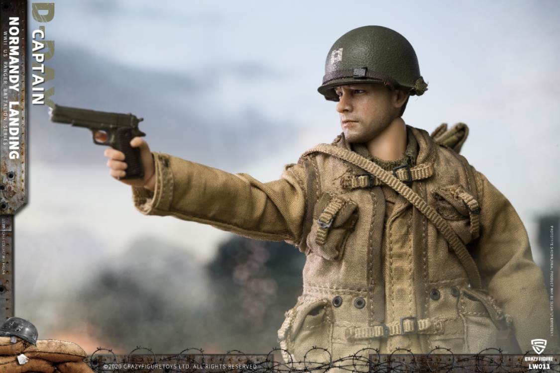 1/12 WWII U.S. Rangers On D-Day Captain