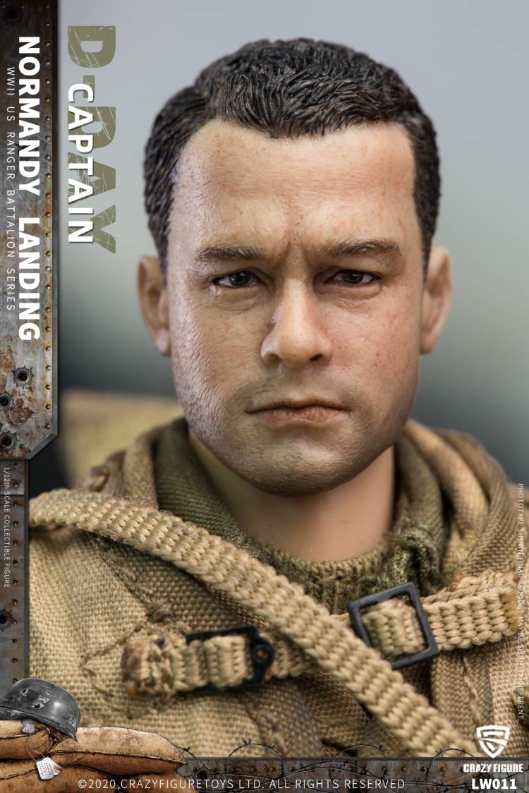 1/12 WWII U.S. Rangers On D-Day Captain