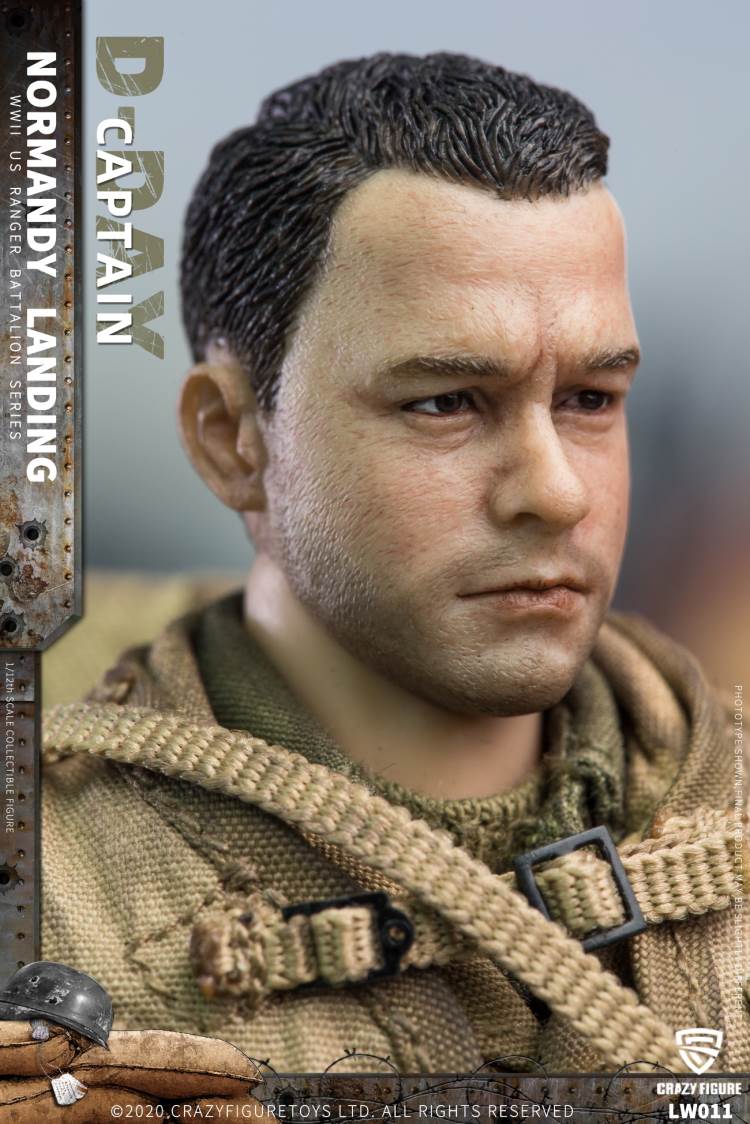 1/12 WWII U.S. Rangers On D-Day Captain