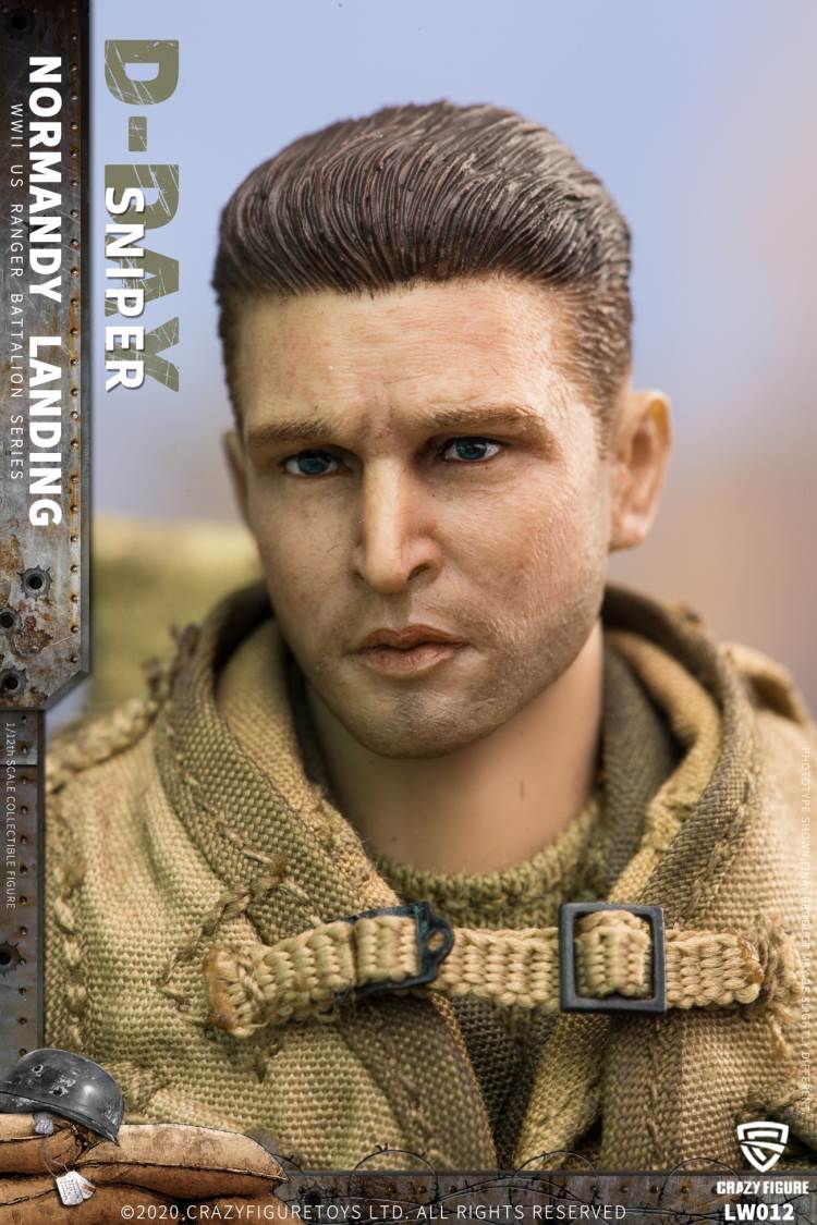 1/12 WWII U.S. Rangers On D-Day  Sniper