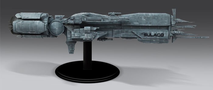 44-inch Shaped Series-USS Sulaco Spacecraft