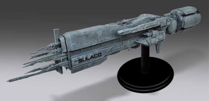 44-inch Shaped Series-USS Sulaco Spacecraft