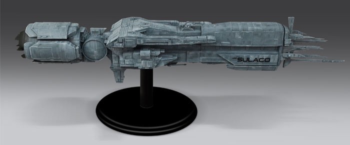 44-inch Shaped Series-USS Sulaco Spacecraft