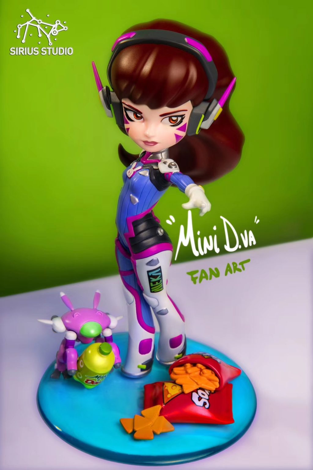 Overwatch Mini Tracer & Mini D.VA