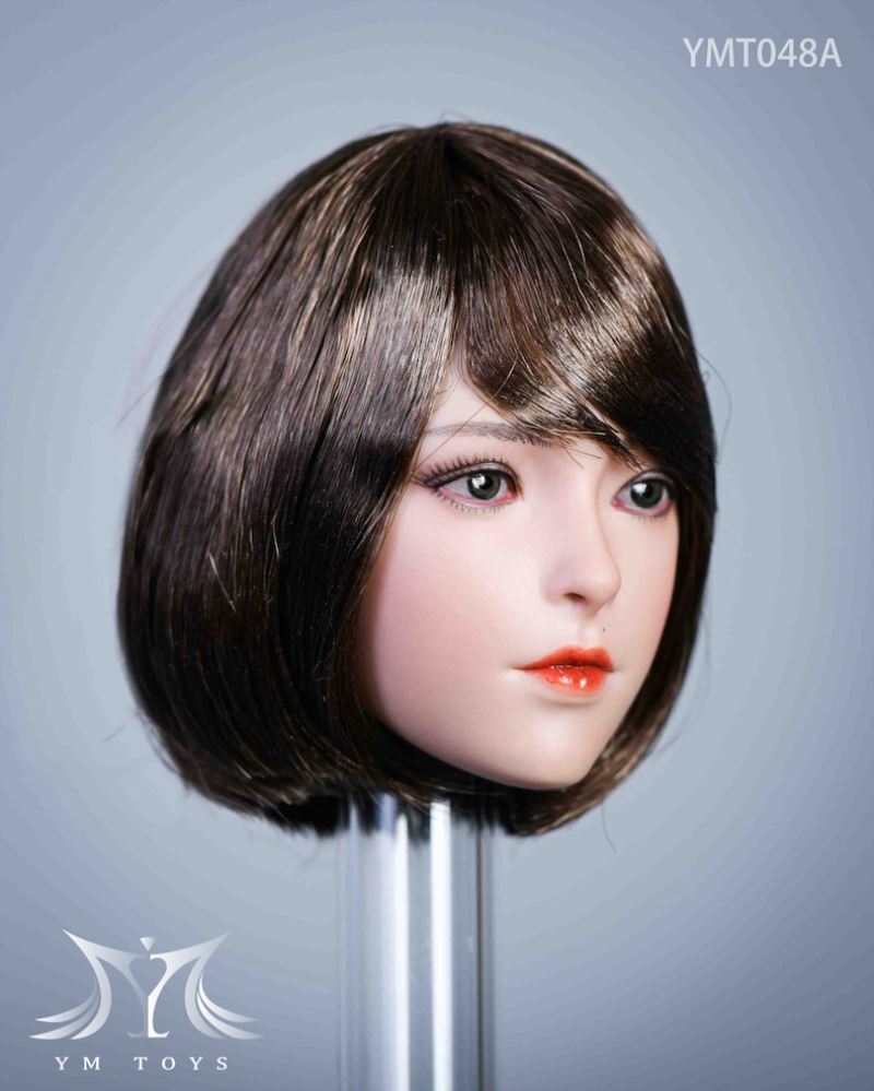 Female head carving YMT048 1/6