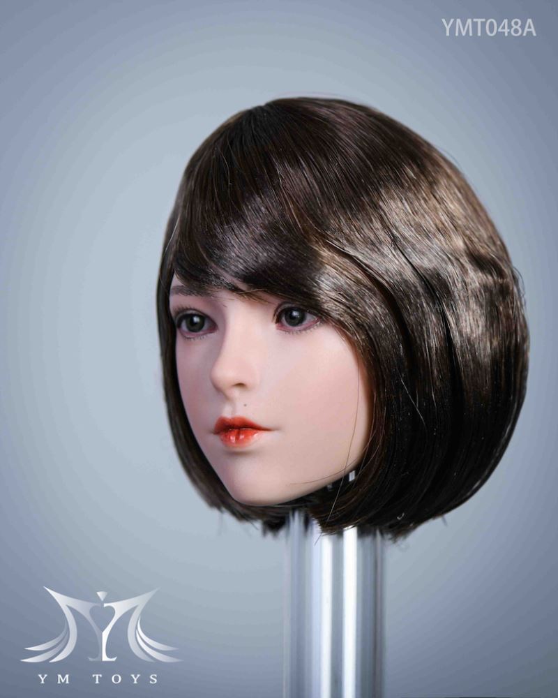 Female head carving YMT048 1/6