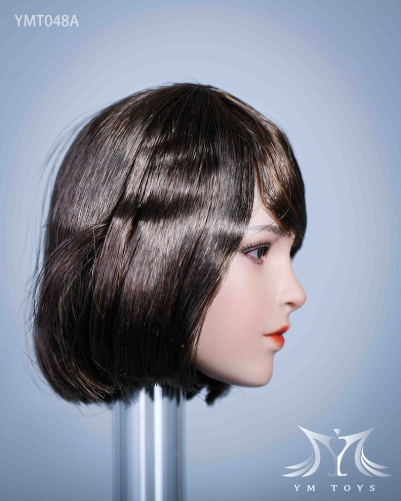 Female head carving YMT048 1/6