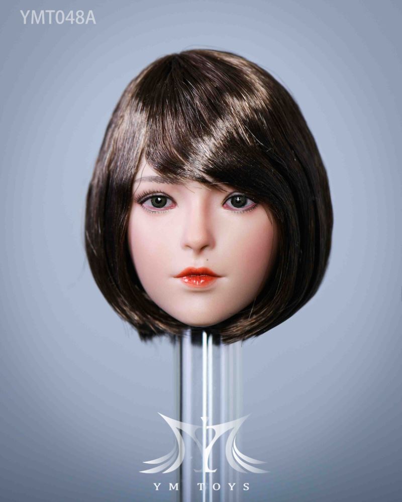 Female head carving YMT048 1/6