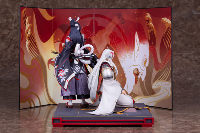 Onmyoji Honkaku Gensou RPG Eikou no Sen Minamoto no Yorimitsu Minamotoshi Chouhou Onikiri 1/8 Complete Figure Set of 2