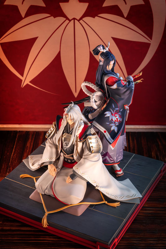 Onmyoji Honkaku Gensou RPG Eikou no Sen Minamoto no Yorimitsu Minamotoshi Chouhou Onikiri 1/8 Complete Figure Set of 2