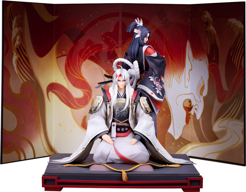 Onmyoji Honkaku Gensou RPG Eikou no Sen Minamoto no Yorimitsu Minamotoshi Chouhou Onikiri 1/8 Complete Figure Set of 2