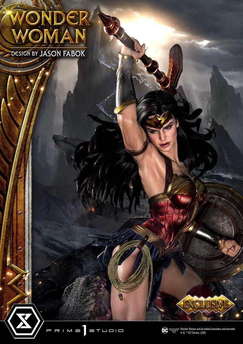 WonderWoman (comics) Wonder Woman versus Hydra (Concept Design By Jason Fabok)EX Bonus Version