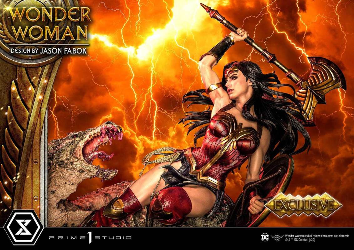 WonderWoman (comics) Wonder Woman versus Hydra (Concept Design By Jason Fabok)EX Bonus Version