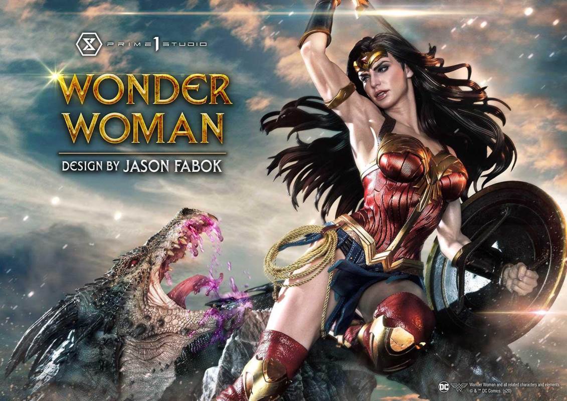 WonderWoman (comics) Wonder Woman versus Hydra (Concept Design By Jason Fabok)EX Bonus Version