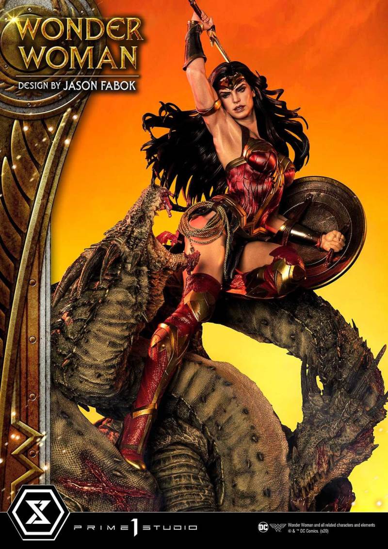 WonderWoman (comics) Wonder Woman versus Hydra (Concept Design By Jason Fabok)EX Bonus Version