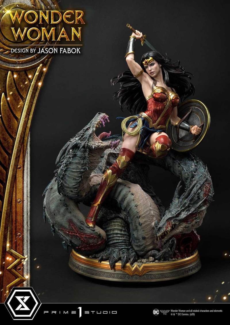 WonderWoman (comics) Wonder Woman versus Hydra (Concept Design By Jason Fabok)EX Bonus Version