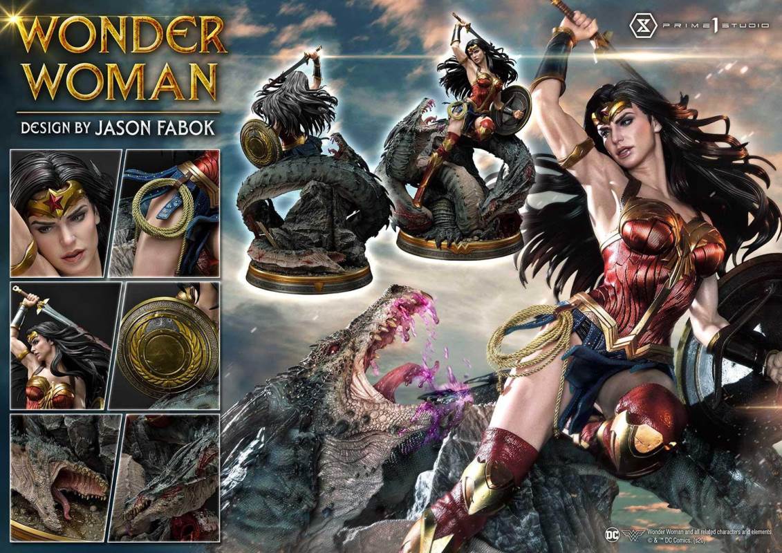 WonderWoman (comics) Wonder Woman versus Hydra (Concept Design By Jason Fabok)