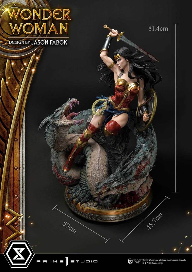 WonderWoman (comics) Wonder Woman versus Hydra (Concept Design By Jason Fabok)