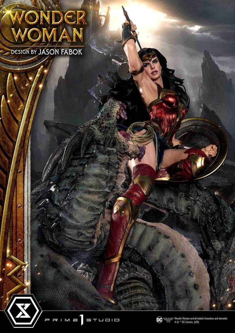 WonderWoman (comics) Wonder Woman versus Hydra (Concept Design By Jason Fabok)