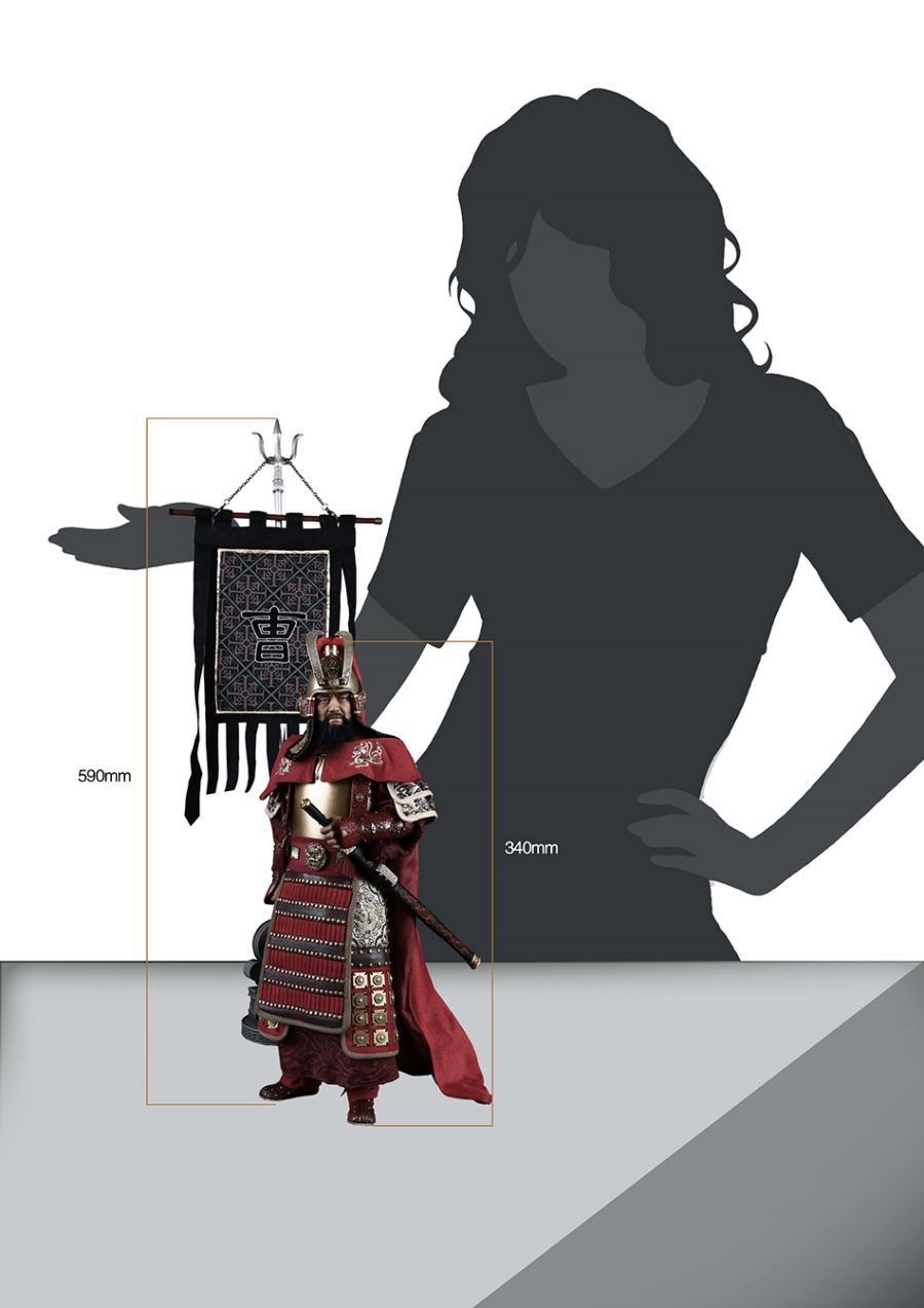 MP007 1/6 MASTERPIECE SERIES - CAO CAO (MENDE) COPPER ARMORED VERSION