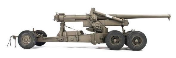 1/35 US M1A1 155mm Cannon Long Tom WWII Model