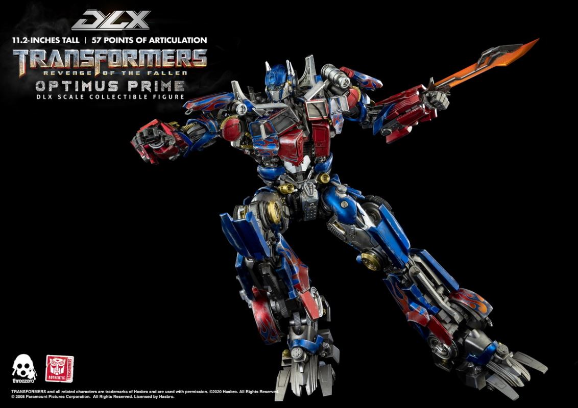 Transformers: Vengeance - DLX Optimus Prime 28 cm
