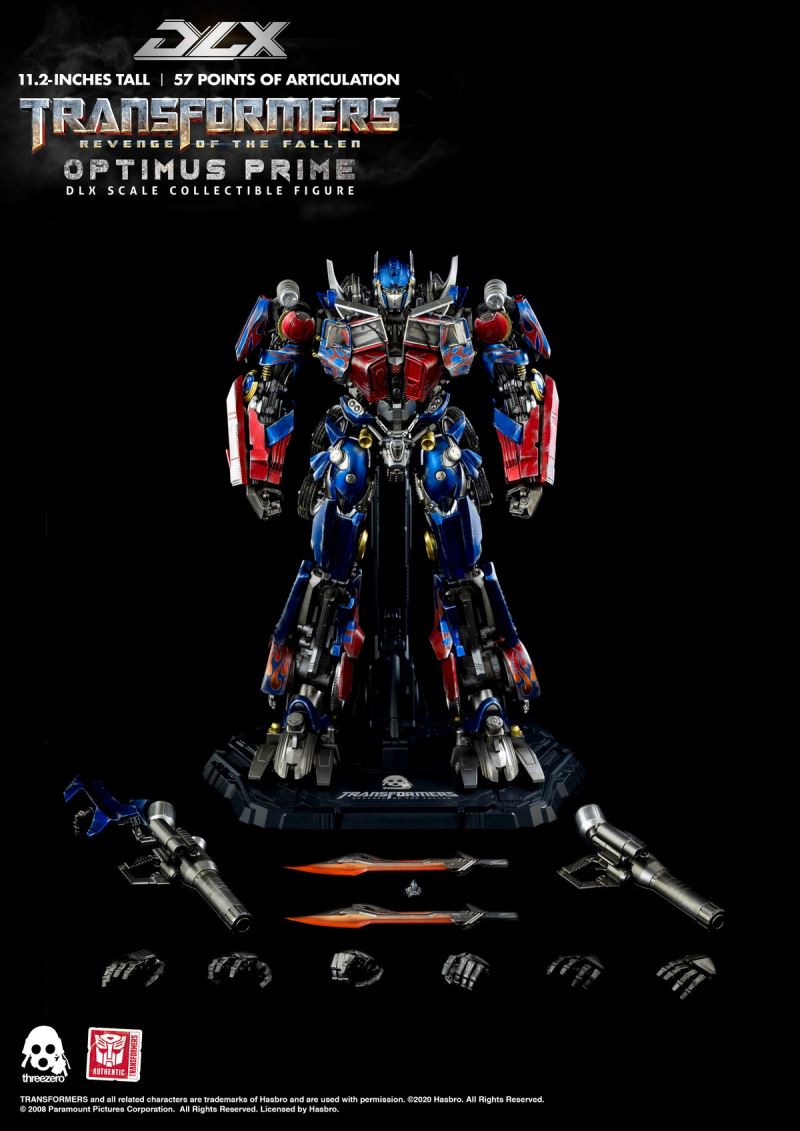 Transformers: Vengeance - DLX Optimus Prime 28 cm