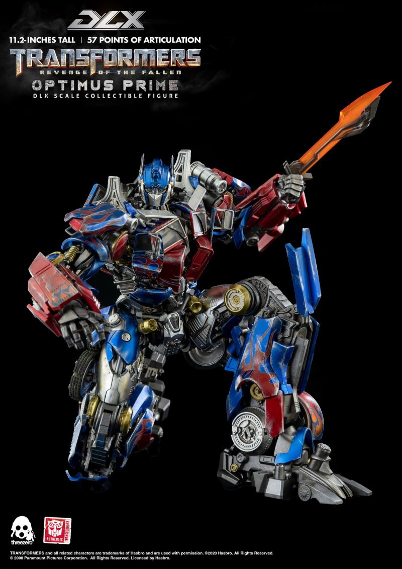 Transformers: Vengeance - DLX Optimus Prime 28 cm