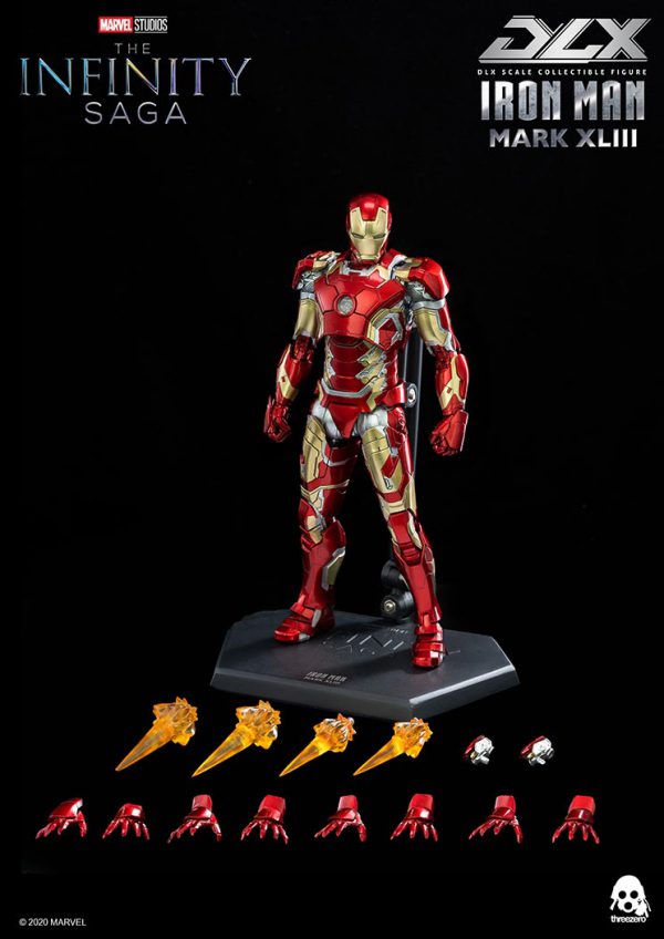 1/12 Avengers: Infinity Saga - DLX Iron Man Mark 43