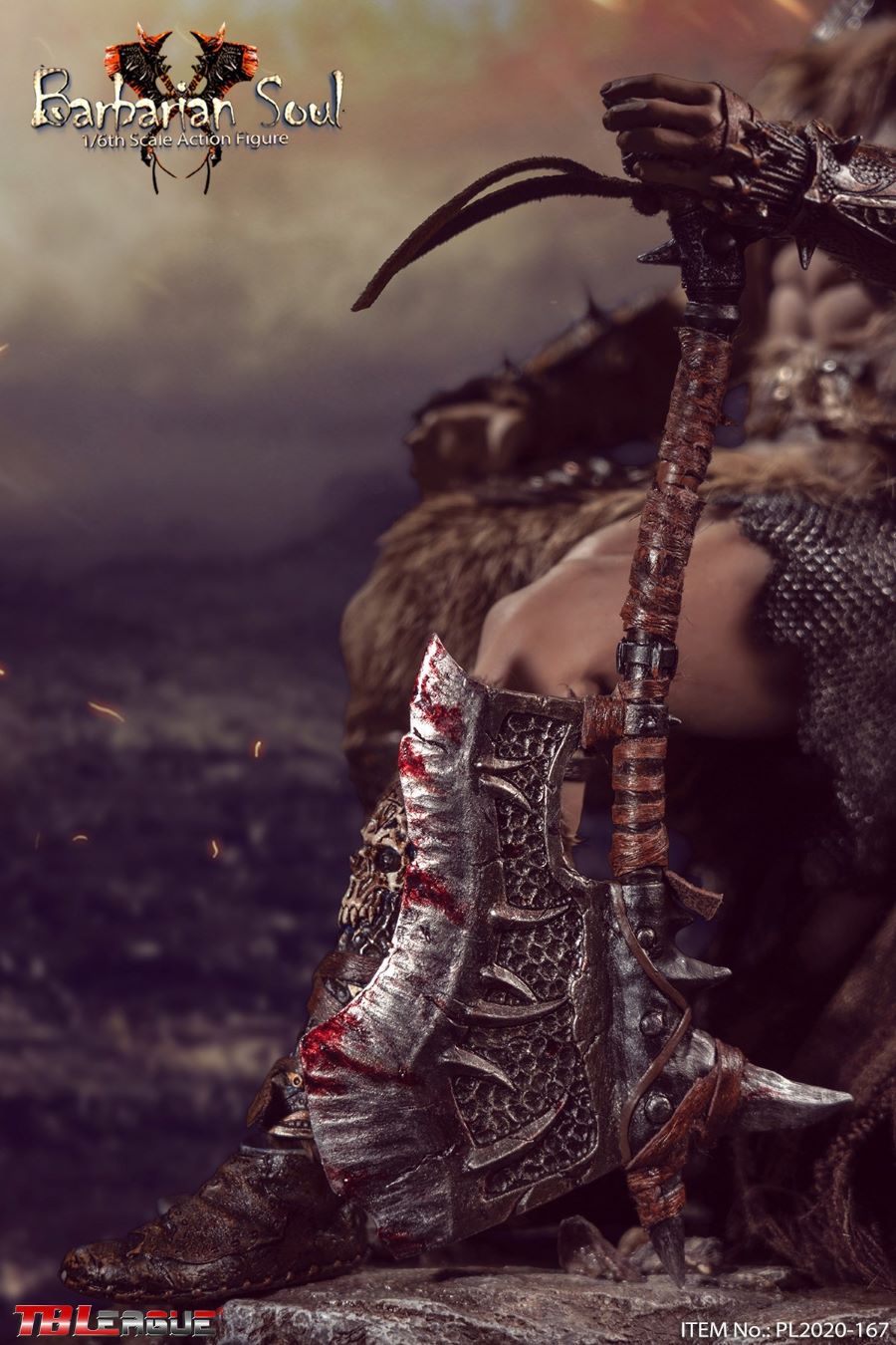 1/6 Barbarian soul Action Figure