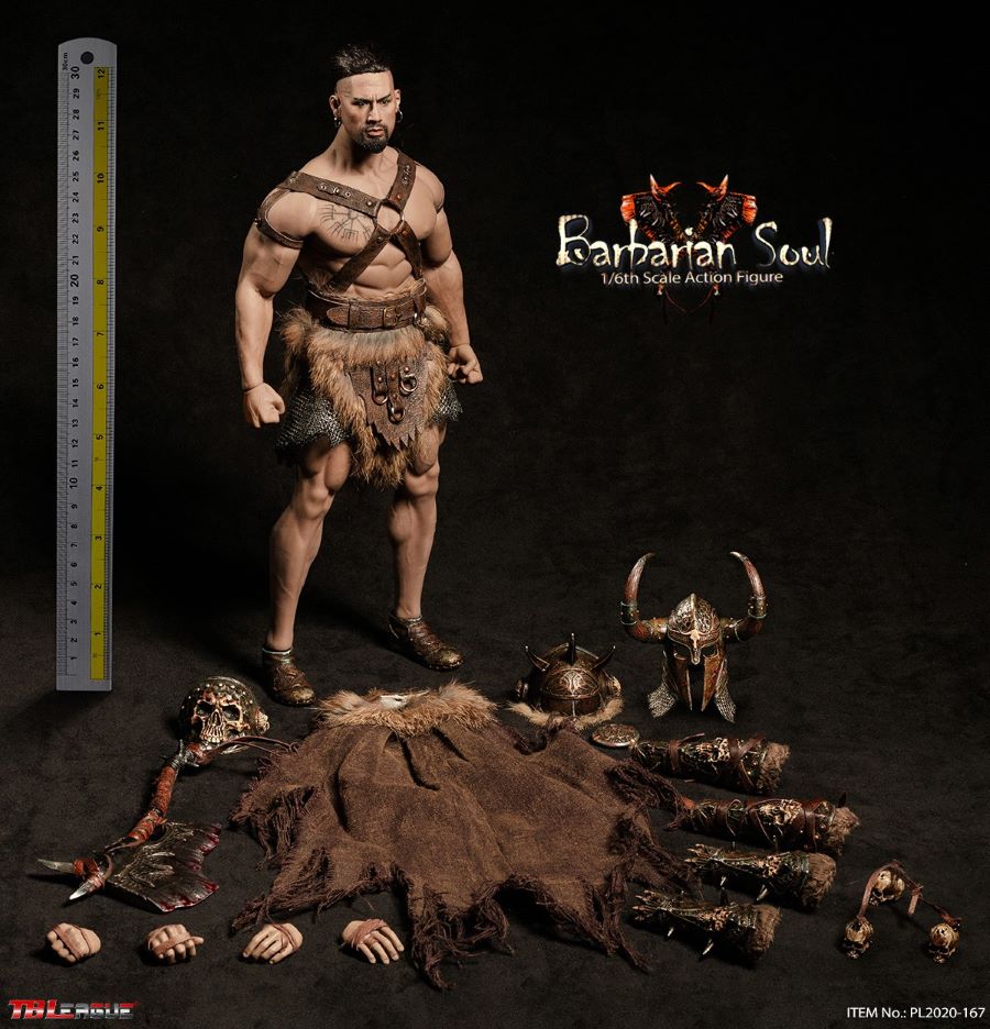 1/6 Barbarian soul Action Figure