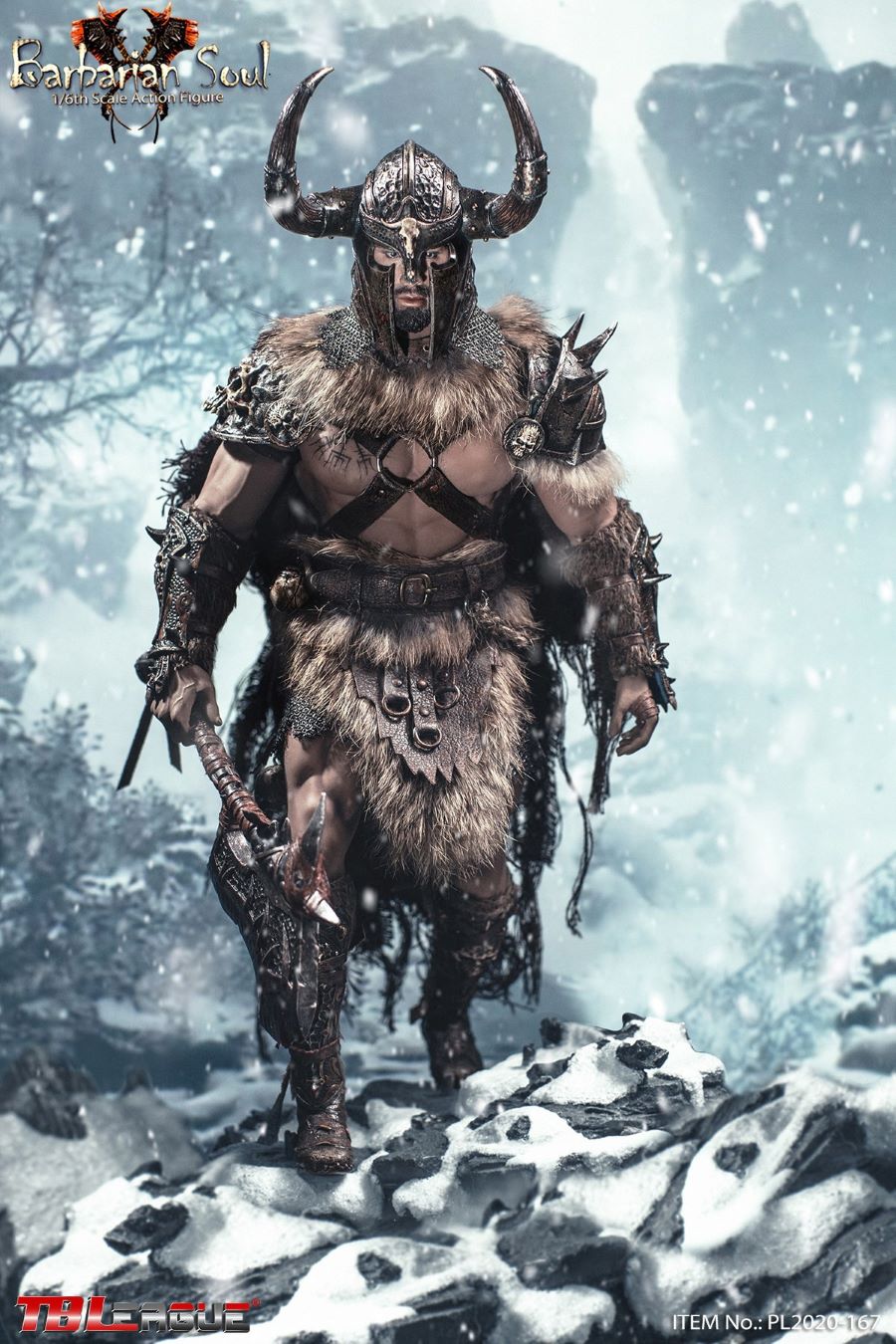 1/6 Barbarian soul Action Figure