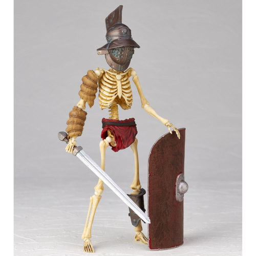  Takeya-style jizai okimono Fish helmet fighter Murmilow full color version