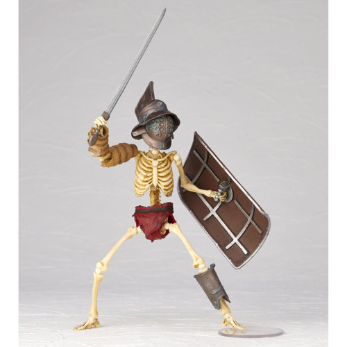  Takeya-style jizai okimono Fish helmet fighter Murmilow full color version