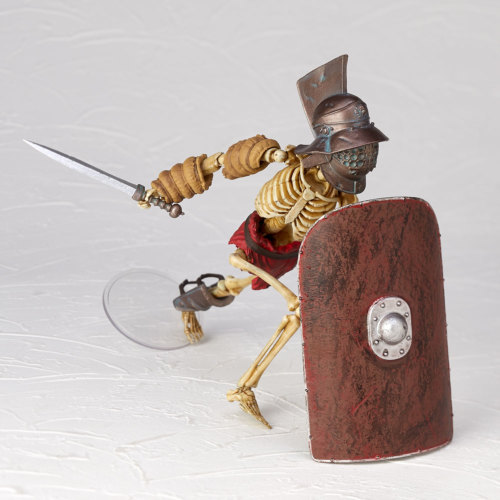  Takeya-style jizai okimono Fish helmet fighter Murmilow full color version
