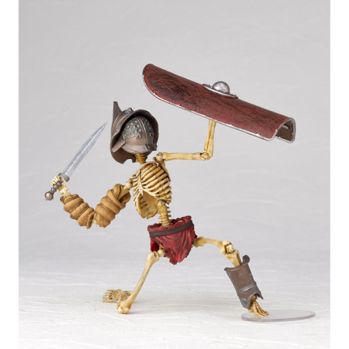  Takeya-style jizai okimono Fish helmet fighter Murmilow full color version