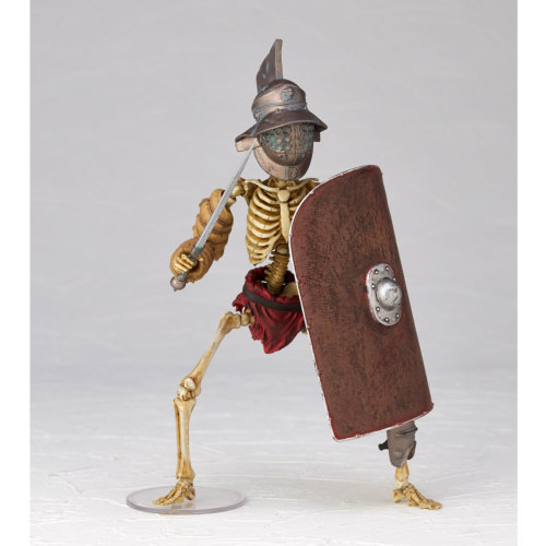 Takeya-style jizai okimono Fish helmet fighter Murmilow full color version