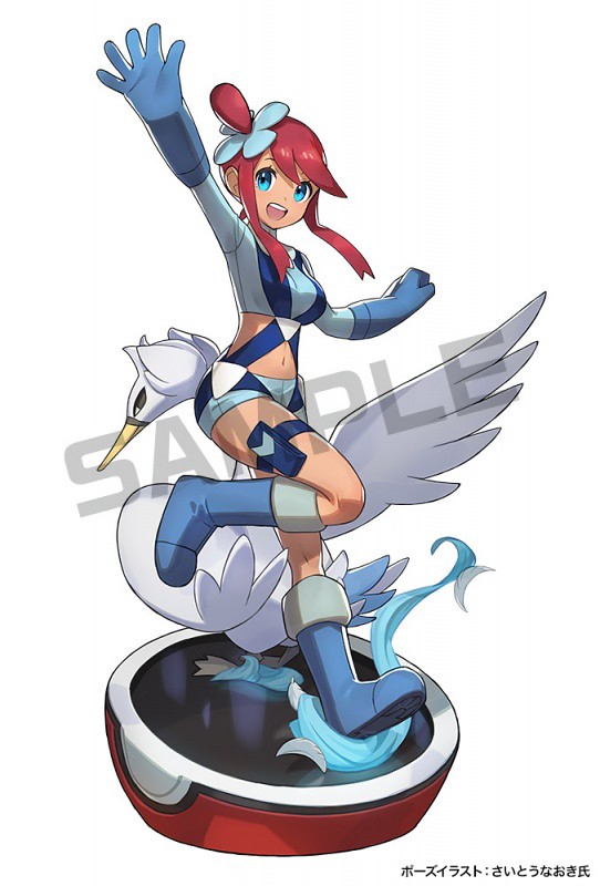 Pokemon Center Original Figure Skyla & Swanna