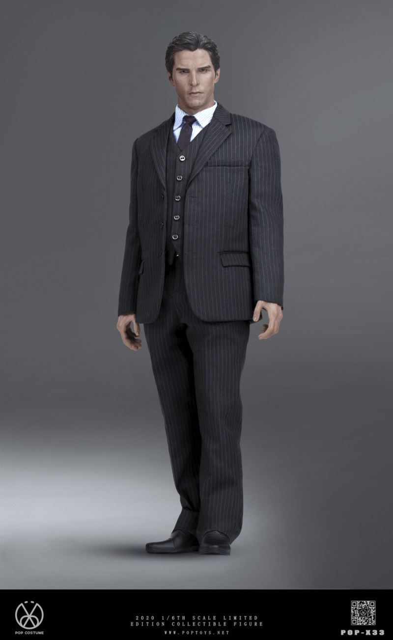1/6 Series-High-definition POP-X32 men's striped suits