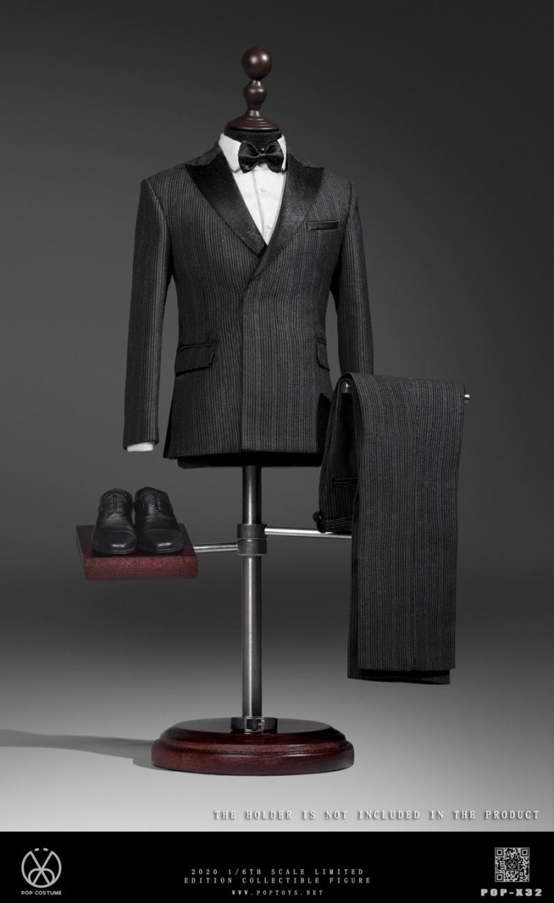 1/6 Series-High-definition POP-X32 men's striped suits