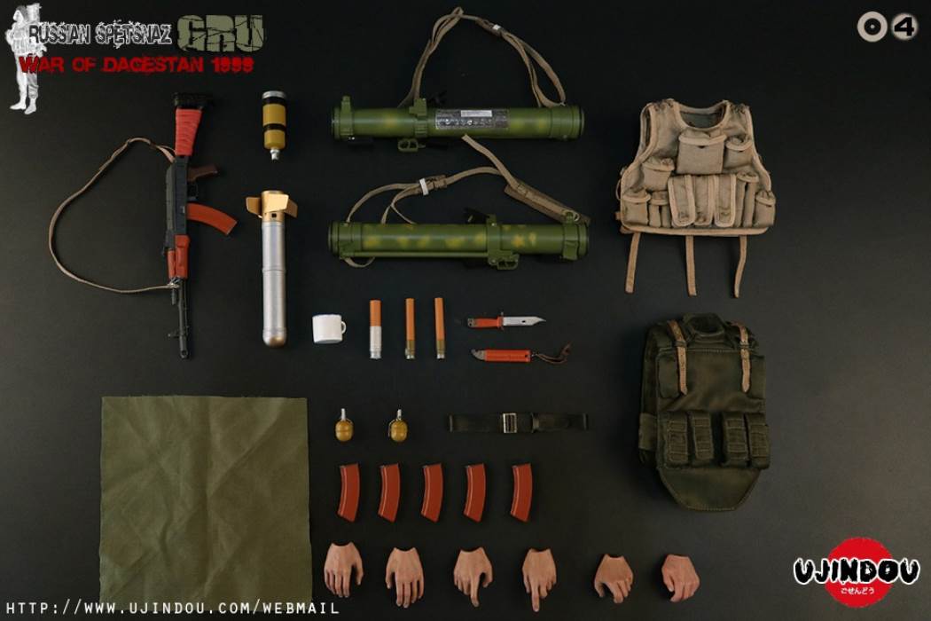 1/6 Russian Special Forces-Dagestan War 1999 #UD9004