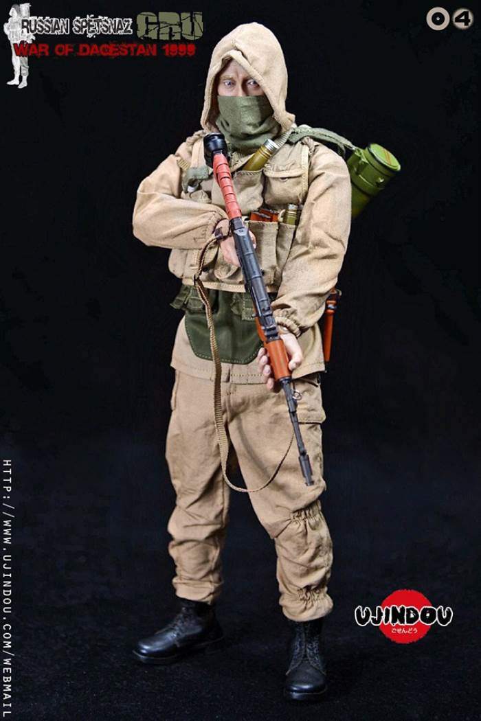 1/6 Russian Special Forces-Dagestan War 1999 #UD9004