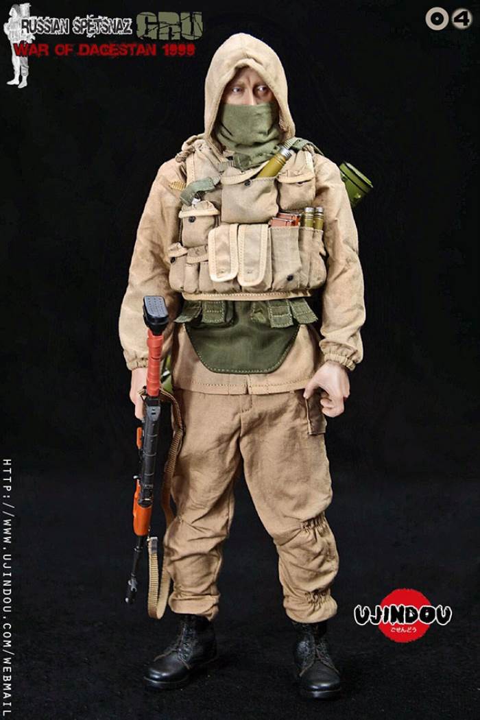 1/6 Russian Special Forces-Dagestan War 1999 #UD9004