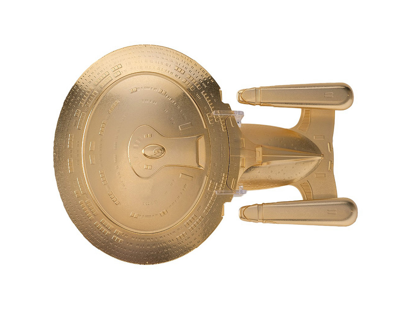U.S.S. Enterprise NCC-1701-D (XL Gold)