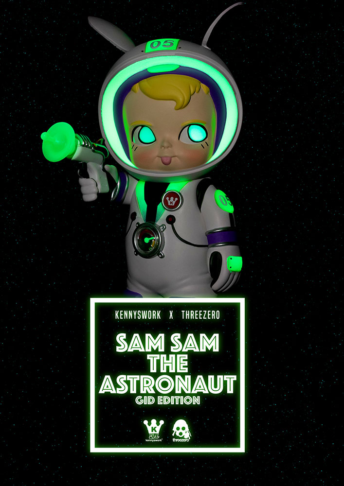 Sam Sam the Astronaut (GID Edition)