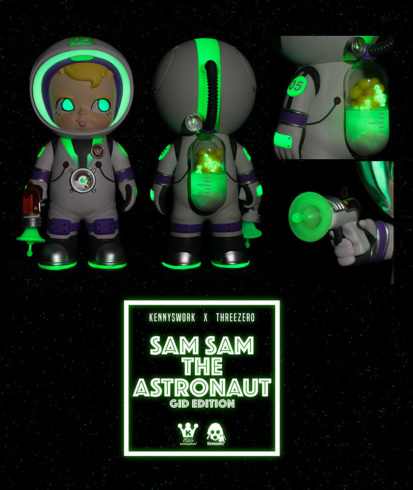 Sam Sam the Astronaut (GID Edition)