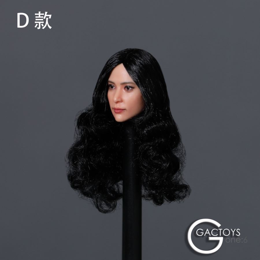 1/6 Asian beauty head sculpture [GC039]